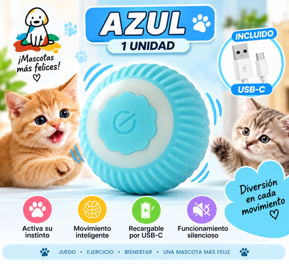 MichiBall™ | Pelota Interactiva para Gatos